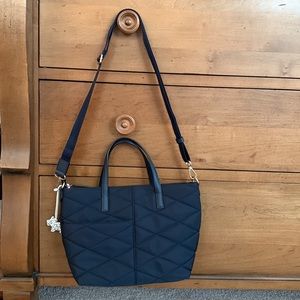 Navy Blue Radley London Nylon Bag.
